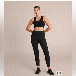 Infinite High Rise 7/8 Length Tights Sz S